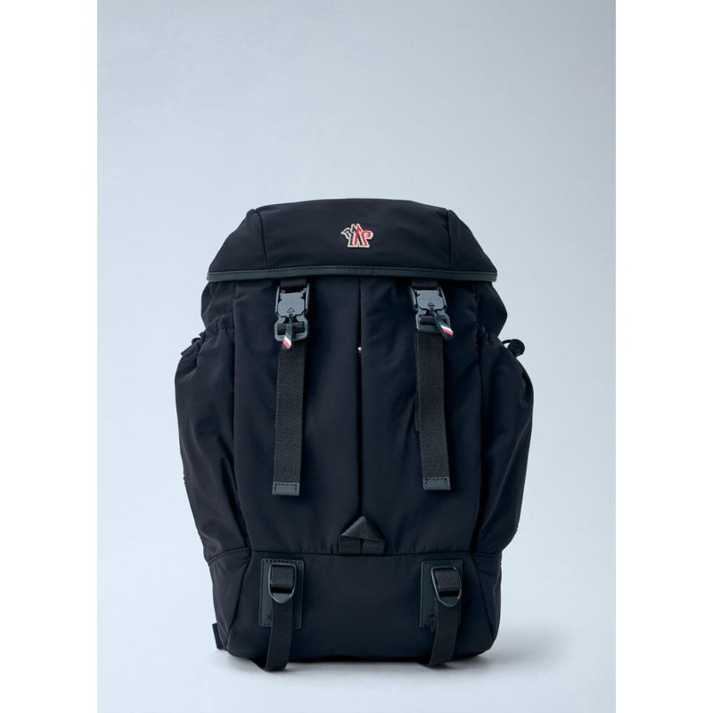 Moncler Grenoble Men Leather-Trim Backpack